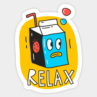 Relax Sticker